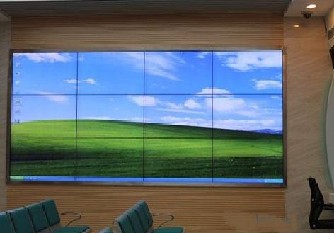 三江液晶拼接屏的另类用法。